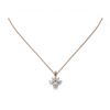 Image 2 : 1.5 ctw Diamond Designer Necklace 18K Rose Gold - REF-320X3A