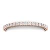 Image 2 : 10 ctw Certified VS/SI Diamond Bracelet 18K Rose Gold - REF-729G8W