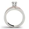 Image 3 : 1.29 ctw Certified VS/SI Diamond Solitaire 2pc Set 14k 2Tone Gold - REF-175G9W