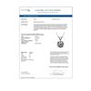 Image 4 : 1.07 ctw Certified Quality Diamond Necklace 10k White Gold - REF-141W3H