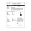 Image 4 : 11.99 ctw Emerald & Diamond Victorian Necklace 14K Rose Gold - REF-327W3H