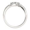 Image 3 : 1.25 ctw VS/SI Diamond 2 Stone 2 Stone Ring 18k White Gold - REF-113A6N