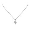 Image 2 : 1.5 ctw Marquise Cut Diamond Designer Necklace 18K White Gold - REF-320W3H