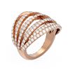 Image 1 : 2.9 ctw Diamond Ring 18K Rose Gold - REF-185M8G