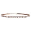 Image 3 : 4 ctw Certified SI/I Diamond Bracelet 18K Rose Gold - REF-264X6A