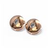 Image 3 : 1.04 ctw Pear Diamond Earrings 18K Rose Gold - REF-225H3R