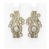 Image 1 : 4.67 ctw Diamond Earrings 18K Yellow Gold - REF-475R5K