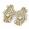 Image 3 : 4.67 ctw Diamond Earrings 18K Yellow Gold - REF-475R5K