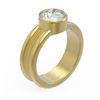 Image 1 : 1.5 ctw Diamond Ring 18K Yellow Gold - REF-634M5G