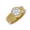 Image 3 : 1.5 ctw Diamond Ring 18K Yellow Gold - REF-634M5G