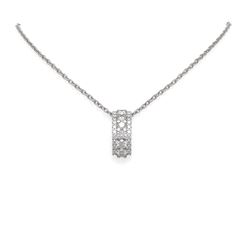 3.78 ctw Diamond Necklace 18K White Gold - REF-315A8N