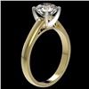Image 3 : 2 ctw Certified Quality Diamond Engagment Ring 10k Yellow Gold - REF-439H3R