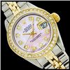 Image 1 : Rolex Men's Two Tone 14K Gold/SS, QuickSet, Diamond Dial & Diamond Bezel