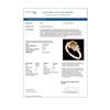 Image 4 : 1.5 ctw Intense Fancy Yellow Diamond Ring 18k Rose Gold - REF-218G2W