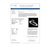 Image 4 : 1.26 ctw Certified Intense Blue Diamond Engagment Ring 10k Rose Gold - REF-120W9H