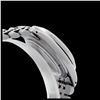 Image 4 : Rolex Men's Stainless Steel, QuickSet, Diam Dial & Diam/Emerald Bezel