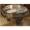 Image 1 : Portor Marble and Iron Coffee Table #1445195