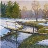"First snow" oil by well-known Russian artist #1445258