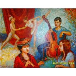 GALUST DARBINYAN ORIGINAL OIL PAINTING #1445318