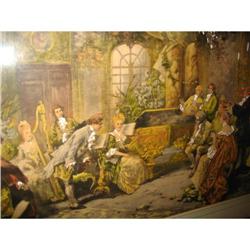 lithograph hand colored by V.deParedes  #1445333