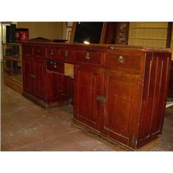 Long Oak Railroad Front Counter/Wainscot #1445349