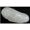 Chinese carved white jade happy Buddha  #1445772