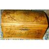 German Lady's Large Sewing BoxTrunk Shaped #1445794