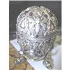 Imperial Russian Fabergé Silver Egg:Ovchinikov #1445808