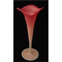 AGATA LILY VASE - N.E. GLASS CO. - RARE #1445828