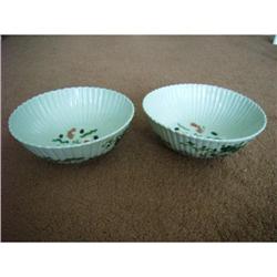 Chinese famille rose porcelain bowls #1445861