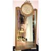 Image 1 : Large French beveled mirror carved and gilt   #1445951