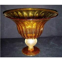 Extra-Large Murano Footed Vase #1446059