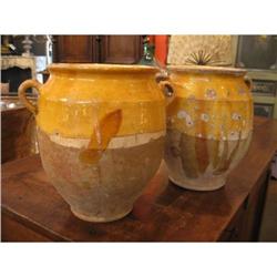Pair of French Confit Pots #1466437