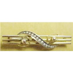 Victorian BAR PIN BROOCH   #1466455
