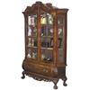 Image 1 : Dutch Rococo Burled Walnut Bookcase #1466518