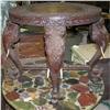 Image 1 : Moroccan Carved Elephant Motif Table #1466520