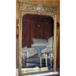 English Neoclassical Giltwood Pier Mirror #1466627