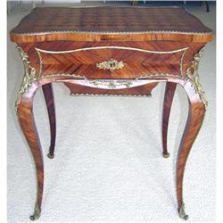 Rococo Louis XV Ladies Writing / Game Table #1466630