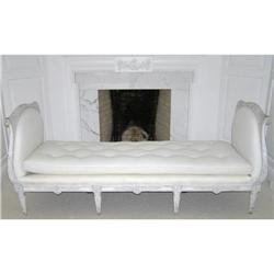 Swedish Gustavian Neoclassical Day Bed #1466631