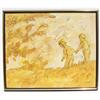 Image 1 : HUMBLOT Signed Oil Children's Painting  #1466637