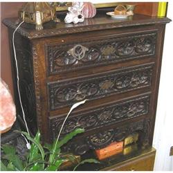 Baroque Revival Flemish Chest of Drawers #1466660