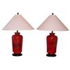 Image 1 : Pair of lamps, oriental style (modern) #1466910