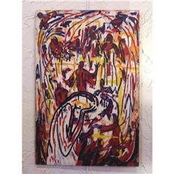 Mid Century Modern  Painting, Rodney Landsman #1466932