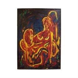 Mid Century Modern  Painting, Rodney Landsman #1466933