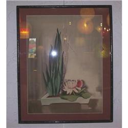 Watercolor signed "M.W.II" painting, modern art#1466937