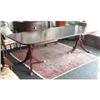Image 1 : Mahogany 8 Foot Banquet Table-STUNNING! #1467099
