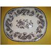 Image 1 : BLACK AND WHITE TRANSFERWARE PLATTER #1467282