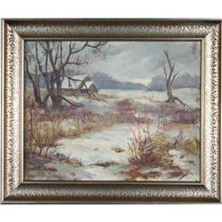 ?Snowy Scene?, painted by Robert Rukavina #1472628