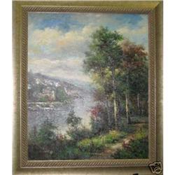 Original oil on canvas landscape painting #1472629