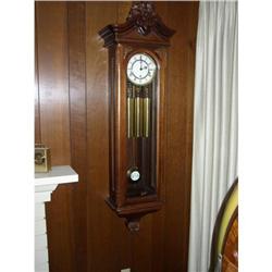 Vienna Regulator 19th Century Clock.  #1472684
